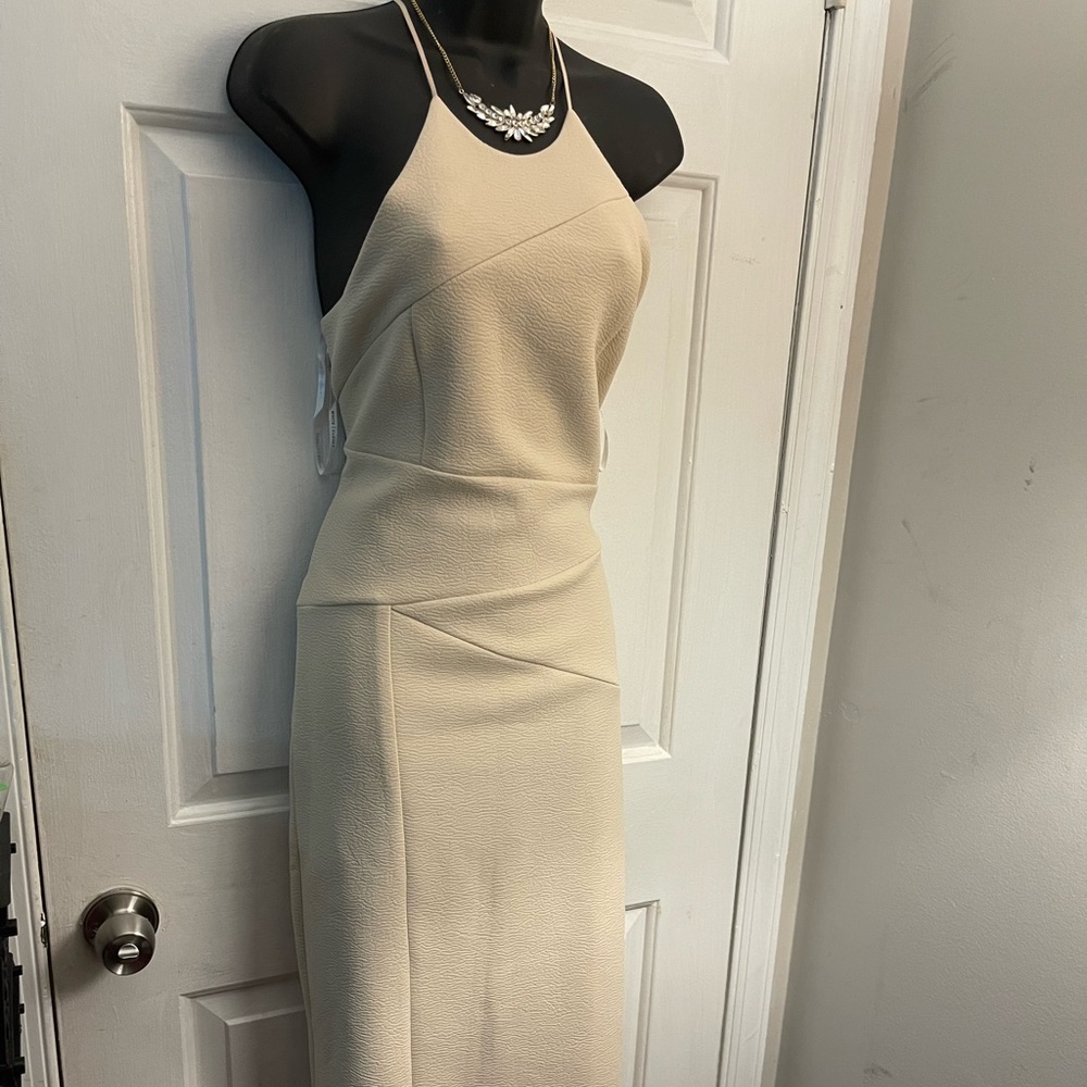 Edit White/Closet MIDI Dress